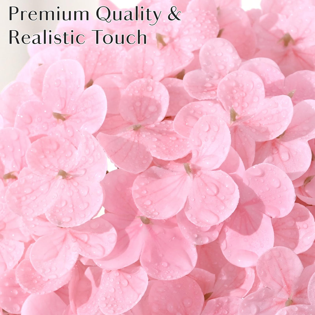4Pcs 21" Real Touch Artificial Latex, Pink