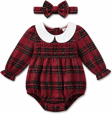 Baby Girl Clothes Fall Winter Outfits Smocked Romper