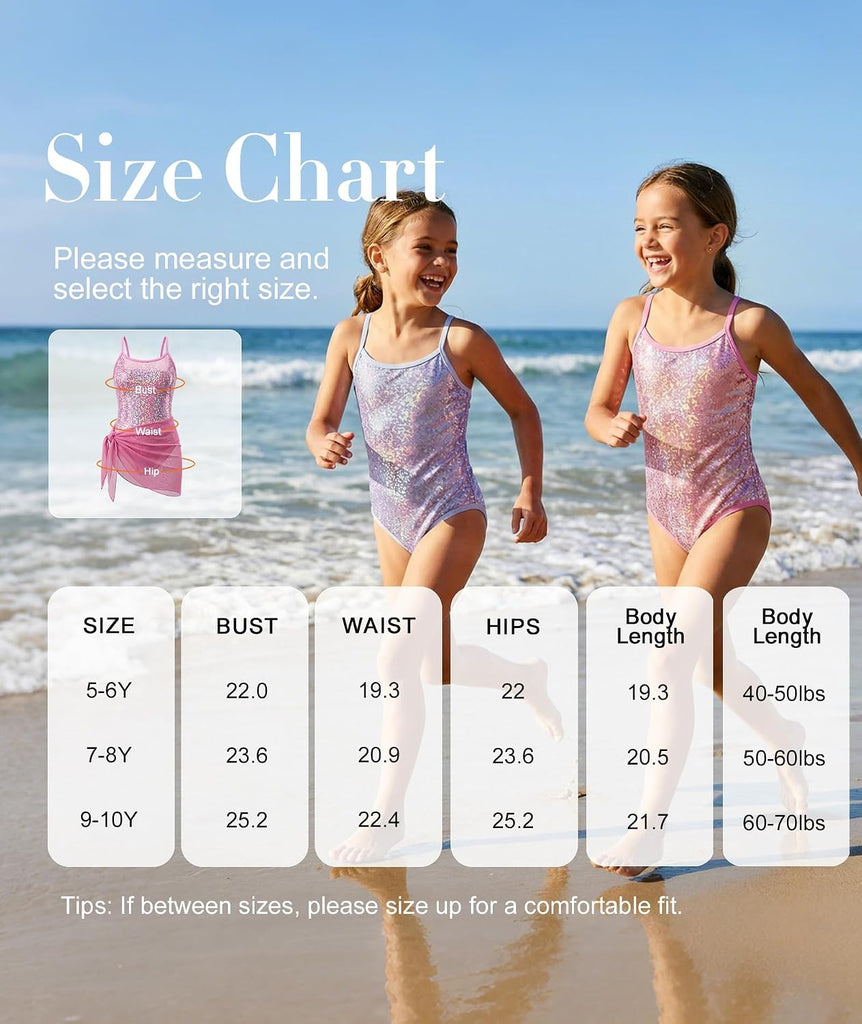 Girls One Piece Swimsuit Cute Swimsuit