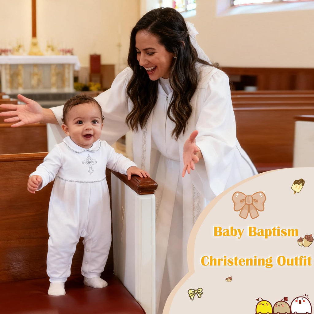 Christening Outfits for Boys Baby Boy Rompers Fall