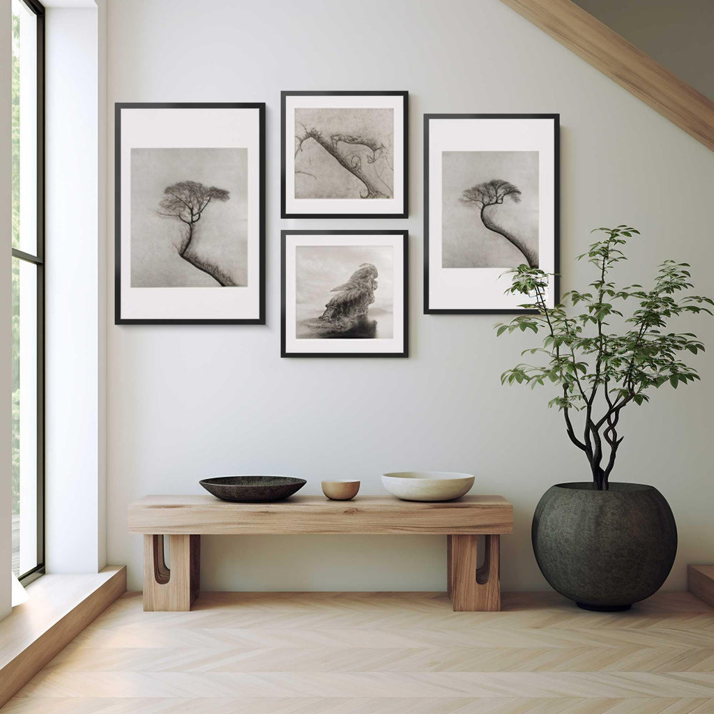 20x20 Picture Frame for Wall Display, 20x20 Black Picture Frame with HD Plexiglas, 20 x 20 Square Frame 1 Pack