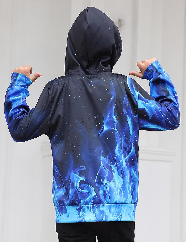 Boys Hoodies Sweatshirt Cool Pullover with Pockets