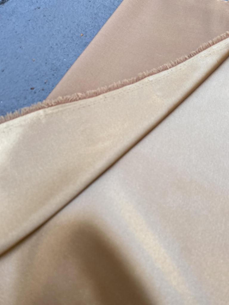 Stretch Crepe Back Satin Fabric - Versatile Polyester Cloth by The Yard with 2-Way Stretch - Ideal for Dresses