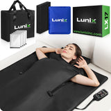 Lunix LX17 Infrared Sauna Blanket, Portable Sauna Bag for Relaxation, Detox & Stress Relief, Adjustable Heat 77