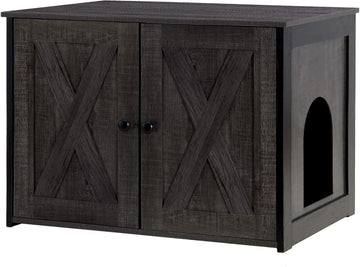 Cat Litter Box Enclosure, Hidden Litter Box Furniture, 27.6 Inches