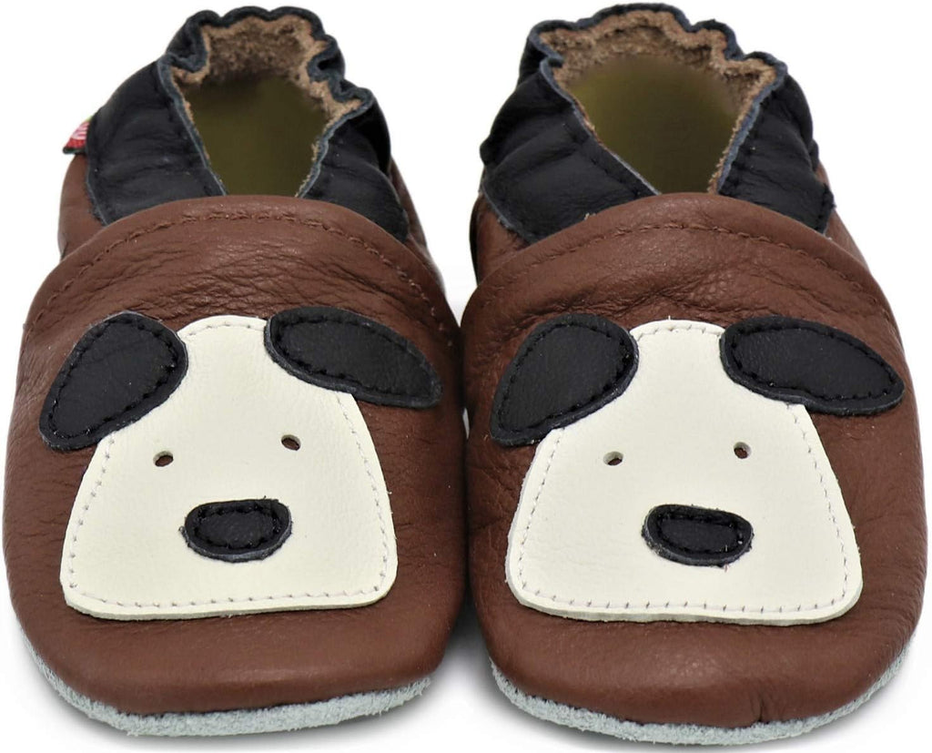 Toddler Kids Unisex Slipper Animal Flower Soft Sole Leather Baby Shoes