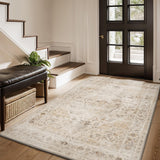 3X5 Area Rug-Soft Washable Vintage Throw Accent Rugs for Living Room, Entryway, Bedroom, Kitchen, Ba