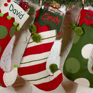 Personalized Whimsical Jester Stocking - 19 Inch