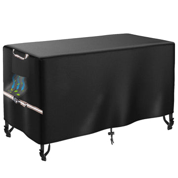 Rectangular Fire Pit Table Cover 48"L x 28"W, Waterproof, Heavy Duty