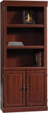 Heritage Hill Library With Doors/ Book shelf, Classic Cherry finish