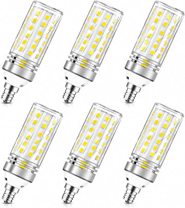 E12 LED Bulbs, 16W Candelabra, Warm White 3000K, CRI80+, 1500LM 120W Equivalent, E12 Base, Non-Dimmable LED