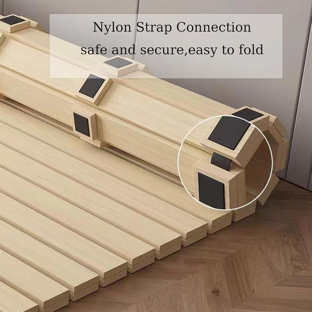 Foldable Floor Bed Frame Tatami Bed, Bed Frame for Floor Sleeping