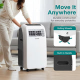 Portable Air Conditioner with Heat & Built-in Dehumidifier 12,000 BTU