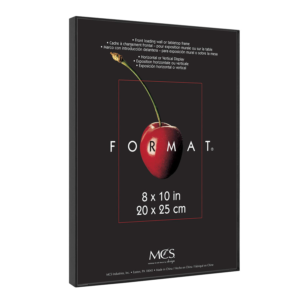 Format Picture Frame, 8x10, Black, Gallery Wall, 12-Pack
