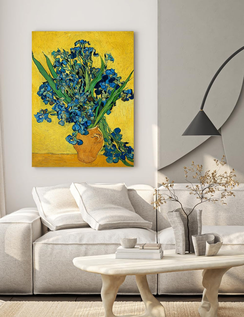 Van Gogh Canvas Wall Art, Van Gogh Irises, 40x30''