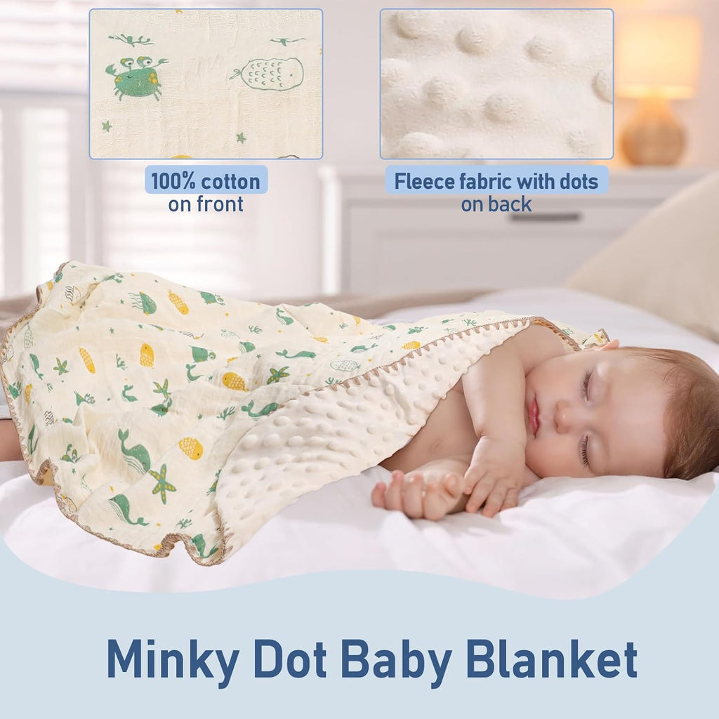 Baby Boy Gifts Basket,Newborn Baby Gifts for Boys,Baby Shower Gift for Baby Boy with Blanket Onesies Toys,Gender