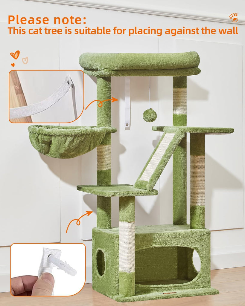 Cat Tree, 38.5In Cat Tower for Indoor Cats, Suitable for Kittens