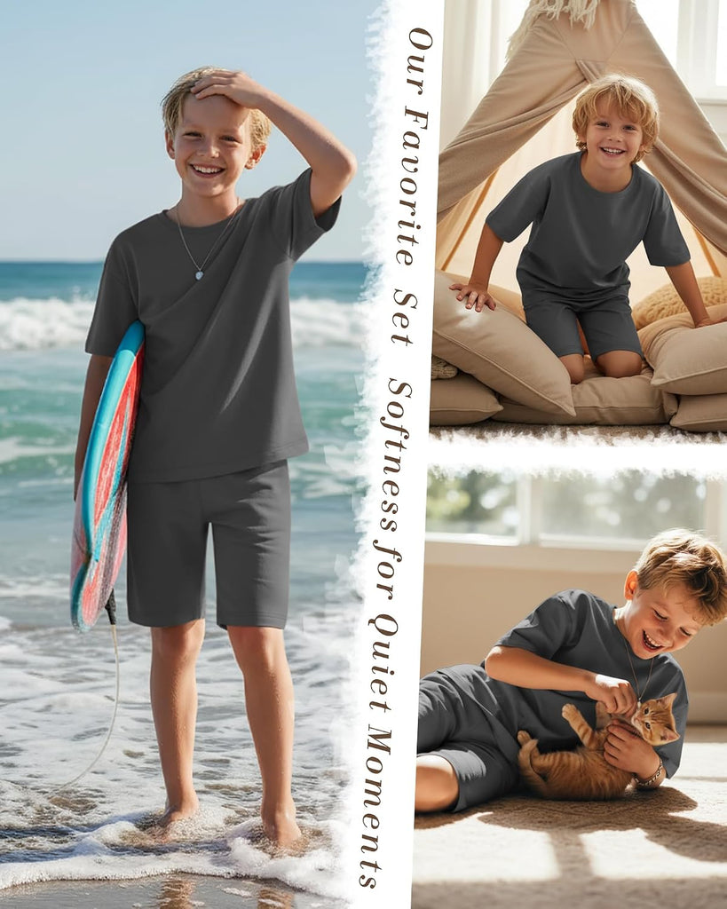 Boy's 2 Piece Outfits Summer Set