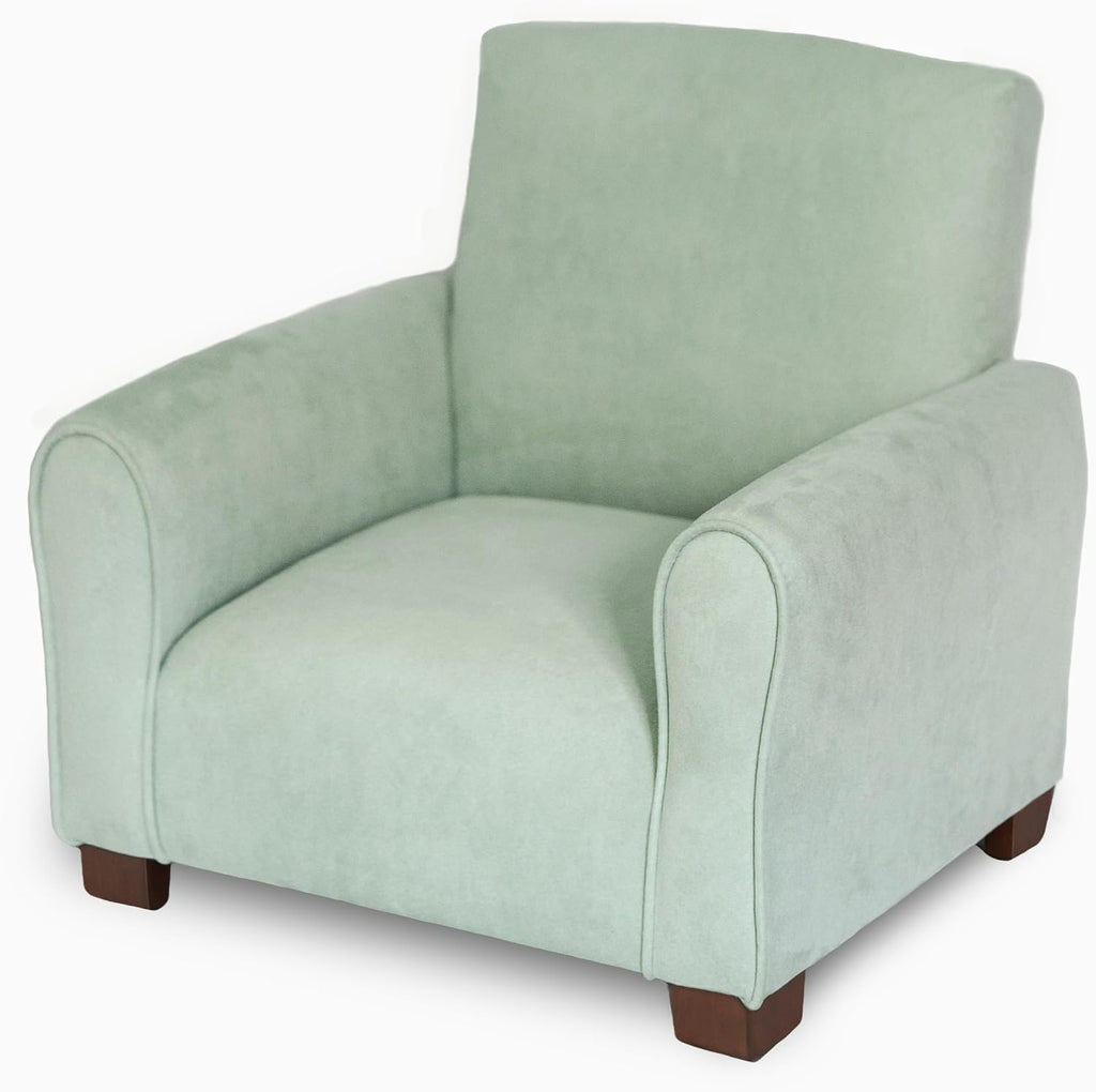 Toddler Personalized Armchair, Kids Upholstered Rocking Chair with Personalization, Toddler Chair with Personalized