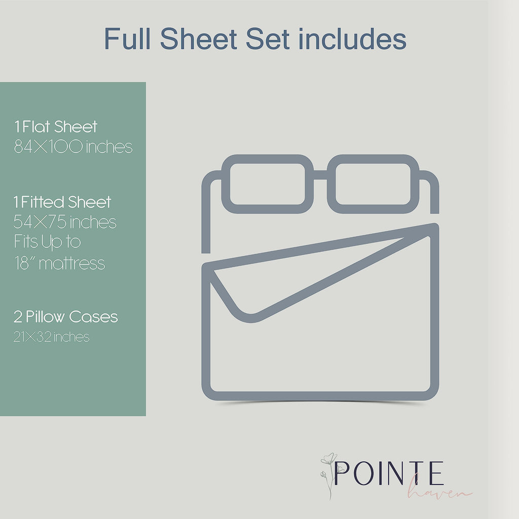 200 GSM 100% Cotton Flannel Sheet Set, White - Warm & Cozy - Pre-Shrunk -Deep Pockets - Elastic All