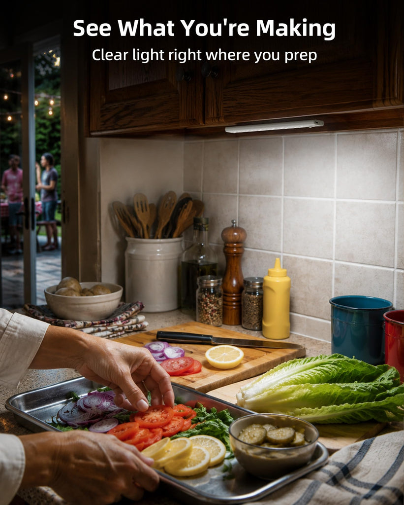 Under Cabinet Lighting Wireless, Motion Sensor Light Indoor