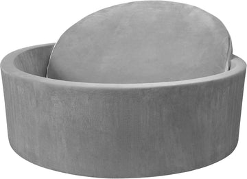 Baby Foam Ball Pit, 35.4"x 11.8" Ball Pits for Toddlers,Grey