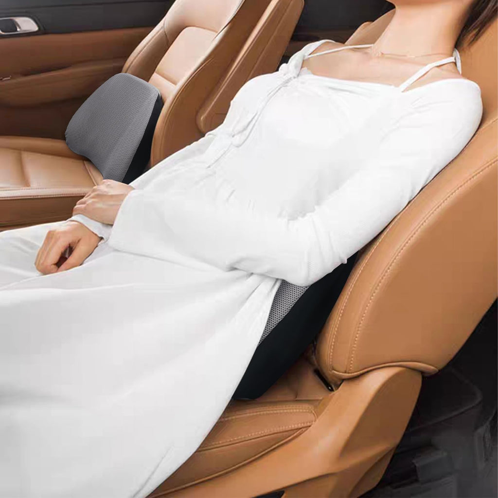 Super Comfy Lumbar Support Pillow, Car Seat Back Support Pillow for Driving