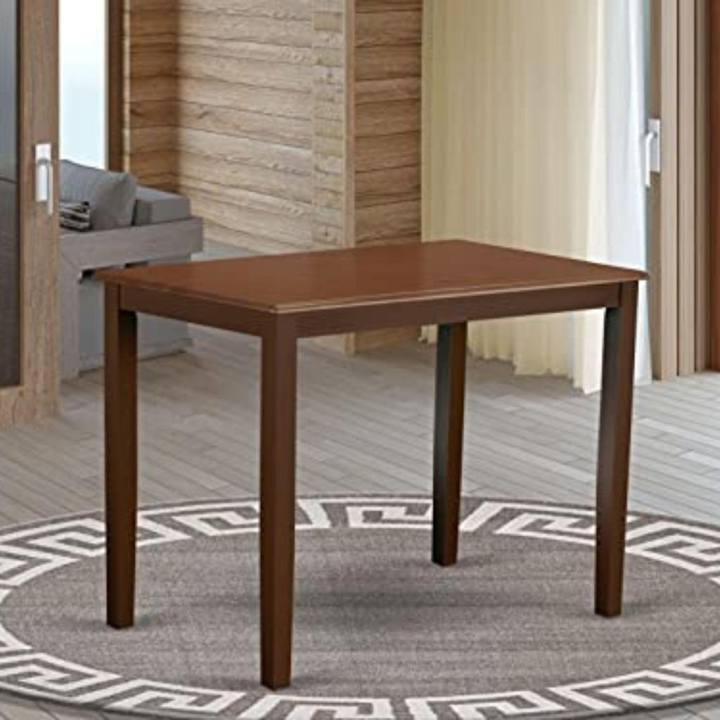West Furniture YAT-MAH-H Yarmouth Rectangle Counter Height Dining Table, 30x48 Inch, Mahogany