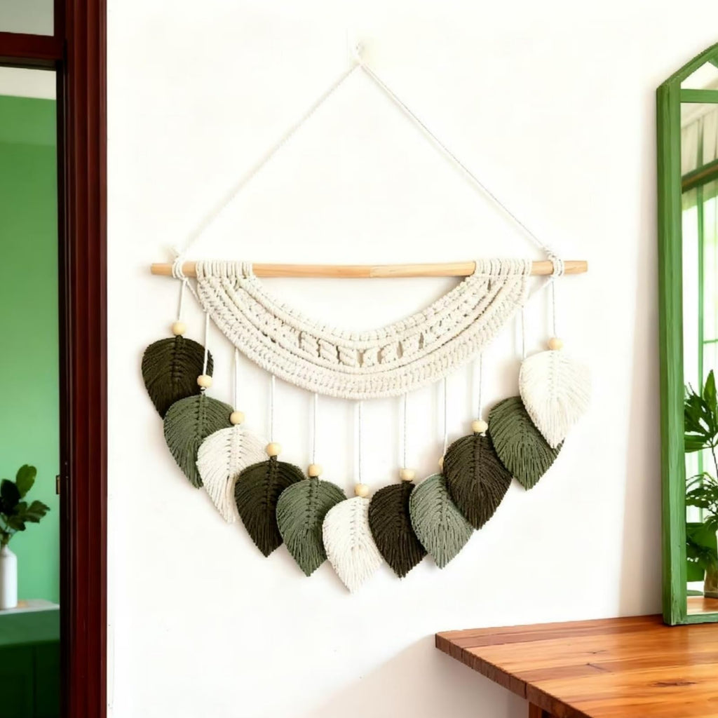 Macrame Wall Hanging Tapestry Boho Wall Decor Wall Art Decorations Home Backdrop