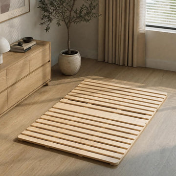 Floor Bed Frame, Foldable Tatami Bed Frame for Futon Mattress