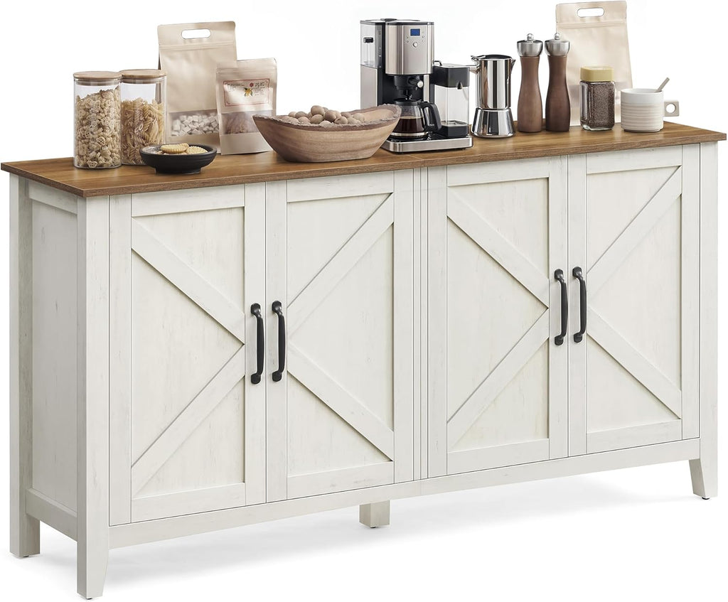 LIRY Collection - Storage Cabinet, Buffet Cabinet, Sideboard, Credenza, with Adjustable Shelves, for Living Room