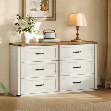 Modern 6-Drawer, Clothes Storage Cabinet
