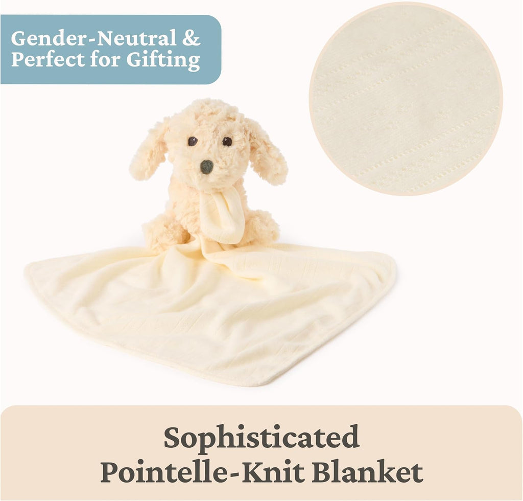 Baby Muttsy Inch Lovey Stuffed Animal Toy with Blanket
