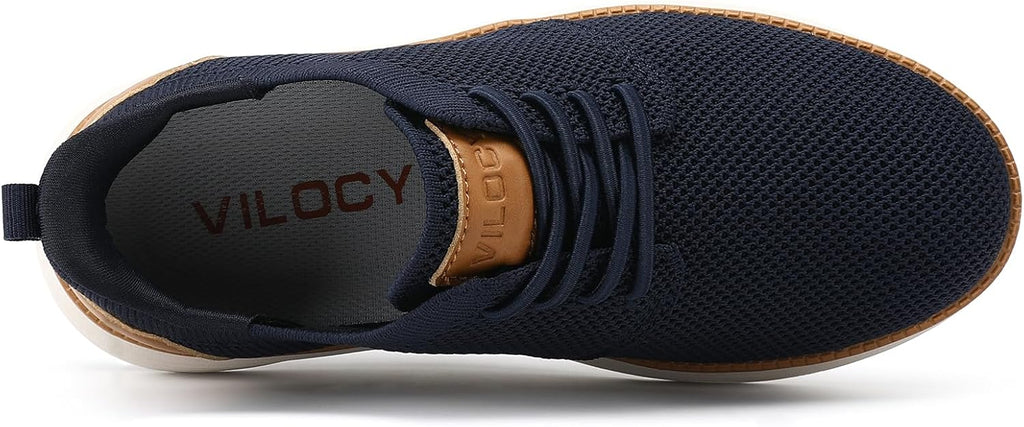 Boy's Slip On Casual Dress Sneaker Hands Free Fashion Shoes Comfortable Oxfords Mesh Tennis Breathable School Uniform