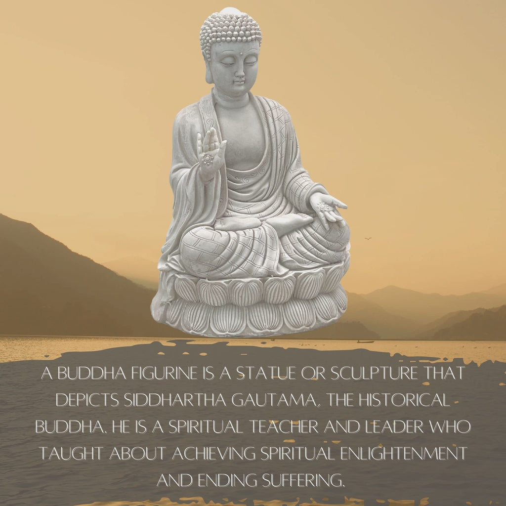 Buddha Statue, Blessing, Sitting, Meditating, Lotus Mudra, Yoga