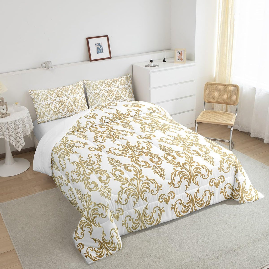 Jacquard Bedding Set King Size for Teens Adults