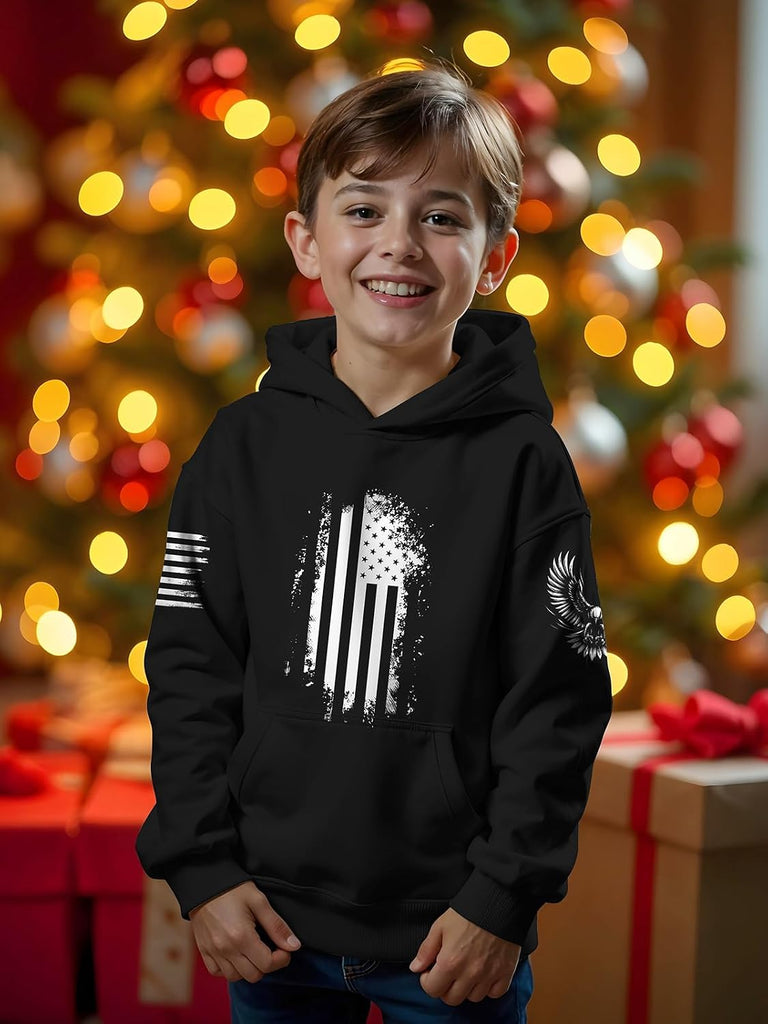 3D Print Hoodies for Teen Boys Kids, Graphic Printed Sweatshirt Pullover, with Pockets