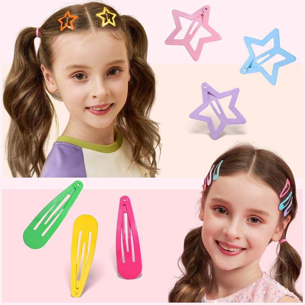 Hair Accessories for Girls 193pcs Hair Clips for Girls Toddler Hair Accessories, Mini Girls Hair Clips, Small Claw