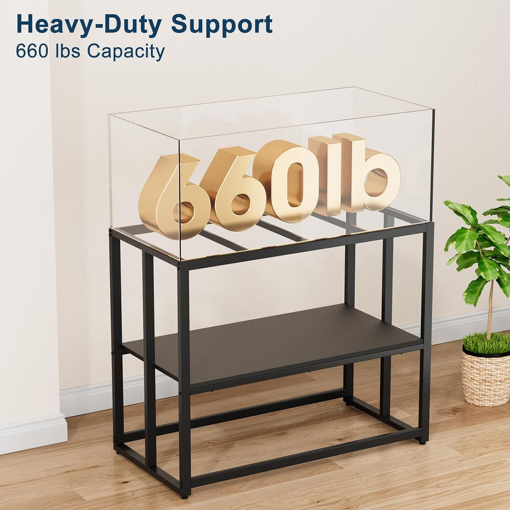 40 Gallon Metal Fish Tank Stand, Aquarium & Terrarium Stand
