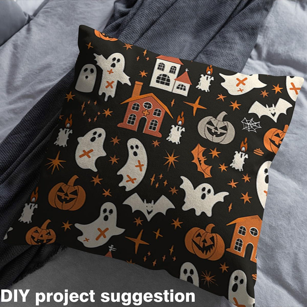Halloween Castle Fabric By The Yard Decorative Soft