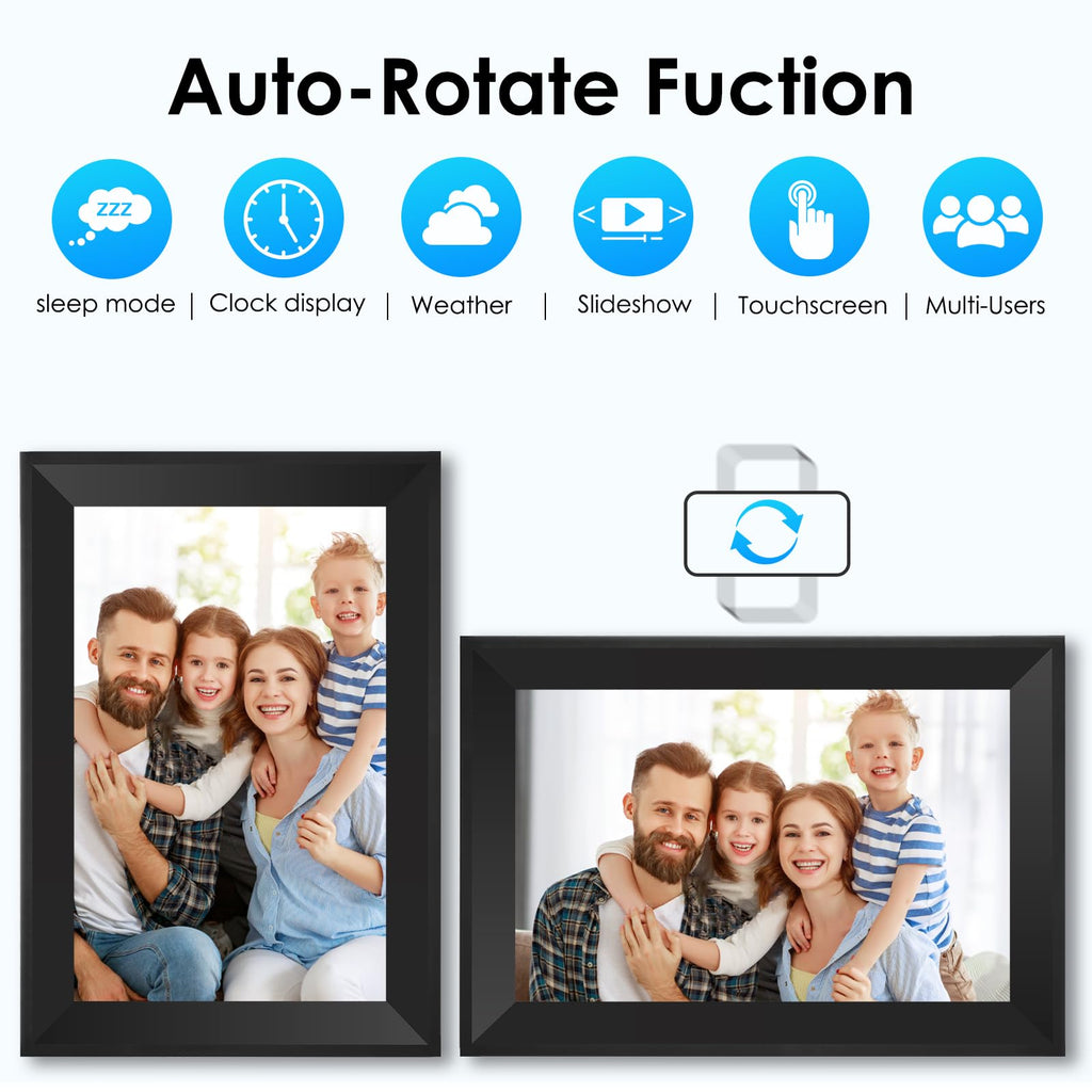 10.1 inch Smart WiFi Digital Picture Frame-Load from Phone Capability