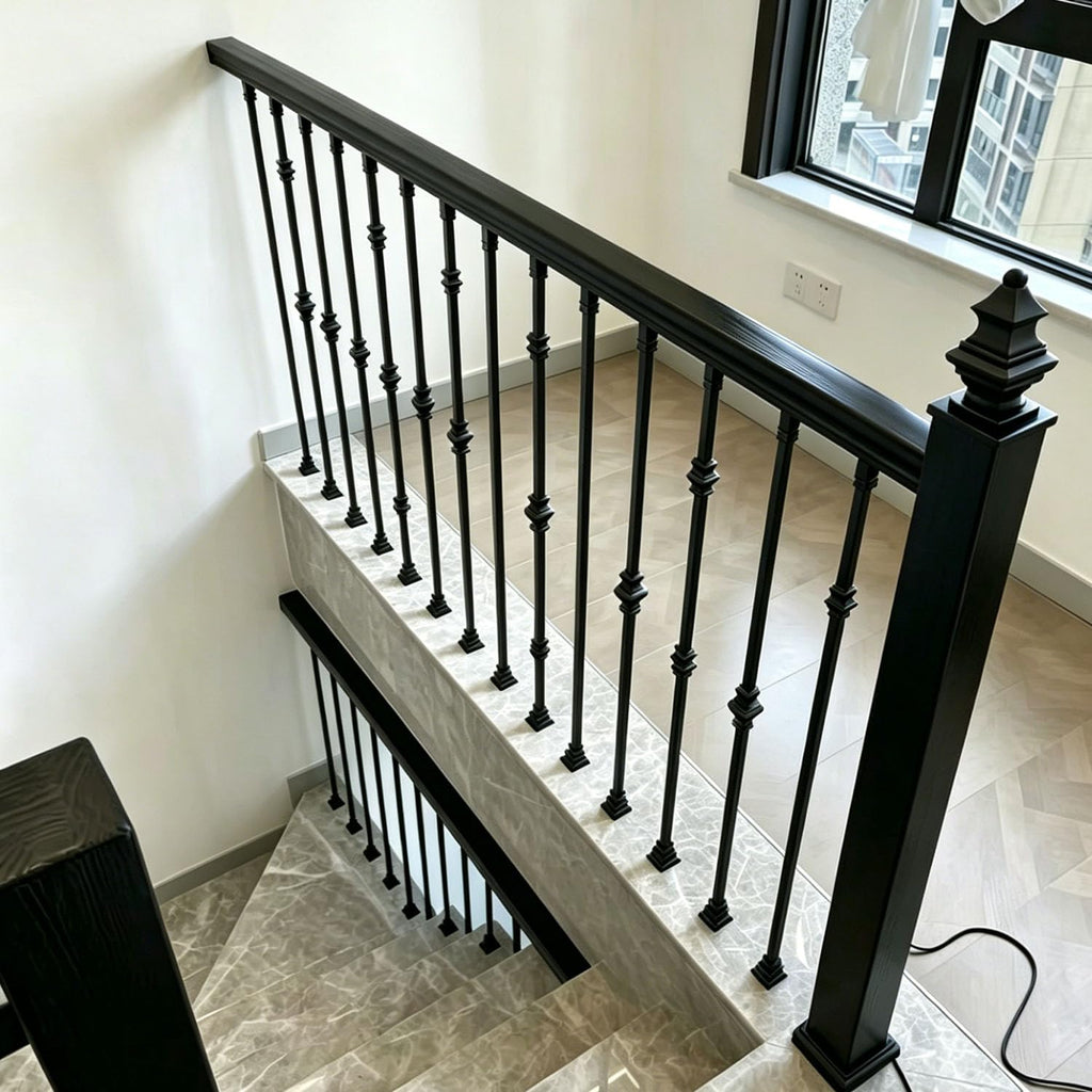 1/2 inch Wrought Iron Balusters Square Balusters for Staircase Interior