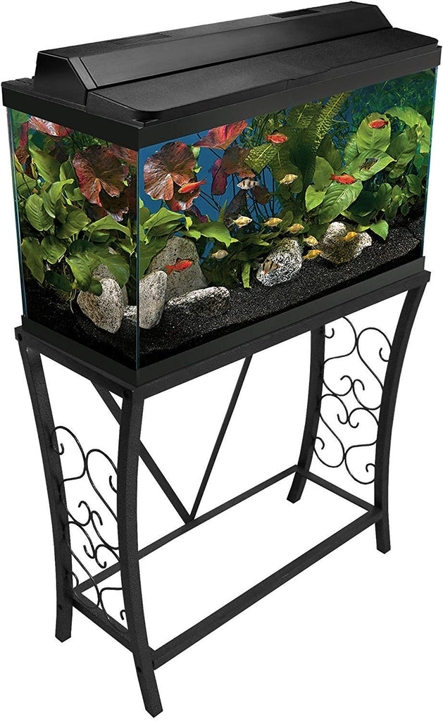 Metal Aquarium Stand (29 Gallon, Black)