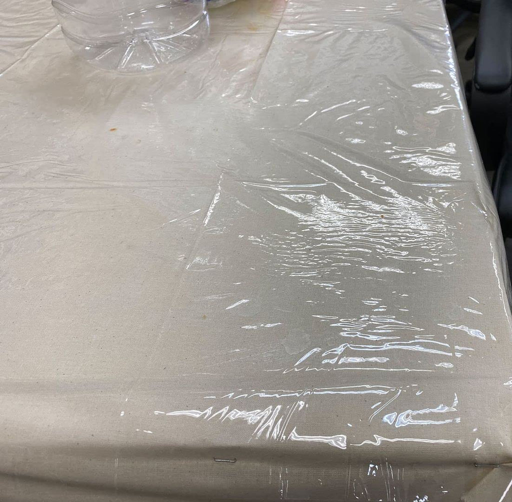 Clear 4 - Gauge 54-Inch Wide by Roll 25 Yards