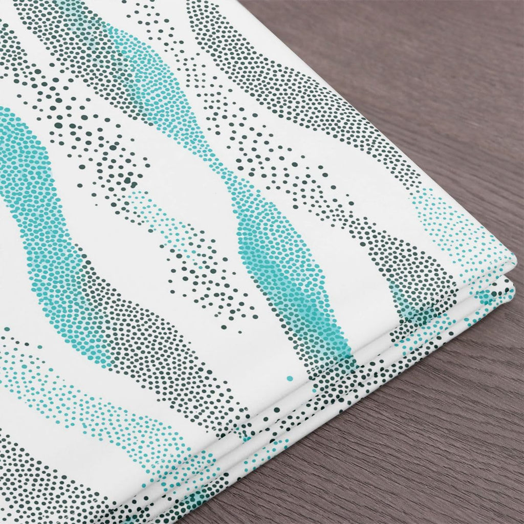 Ocean Wave Fabric by the Yard, Abstract Upholstery Fabric for Chairs
