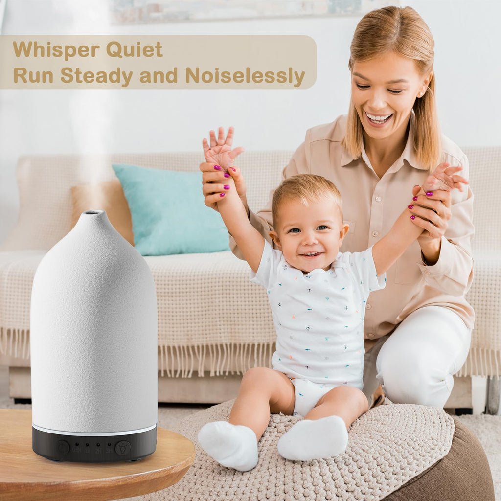 Ceramic Diffuser Essential Oil Diffusers Aromatherapy Essential Oil Diffuser for Room Air Diffuser Bedroom