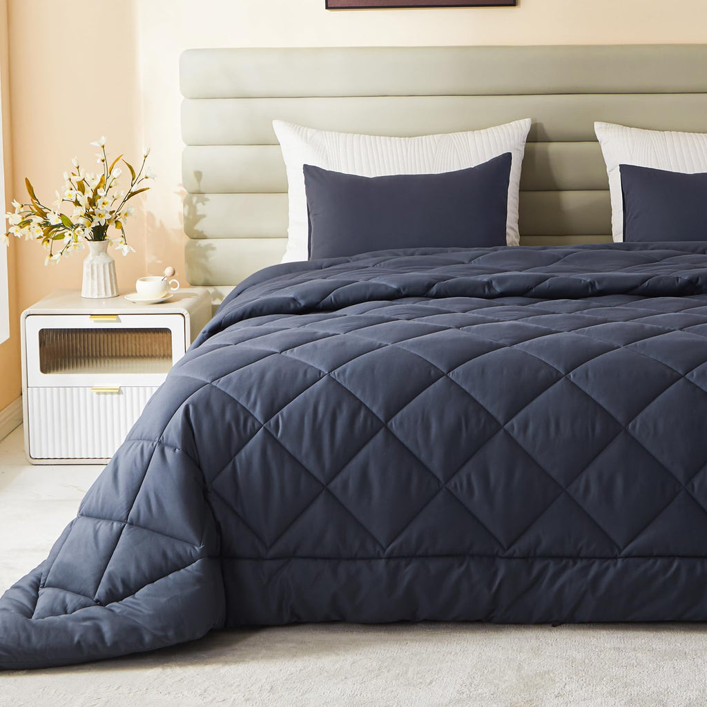 128x120 Oversized King Comforter, Extra Large King Size Comforter Oversized, All Season Soft Lightweight Quilt Down