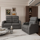 Home Theater Seating Top Grain Leather Loveseat Power Recliner Reclining Chair Zero Gravity Sofa Electric Gaming