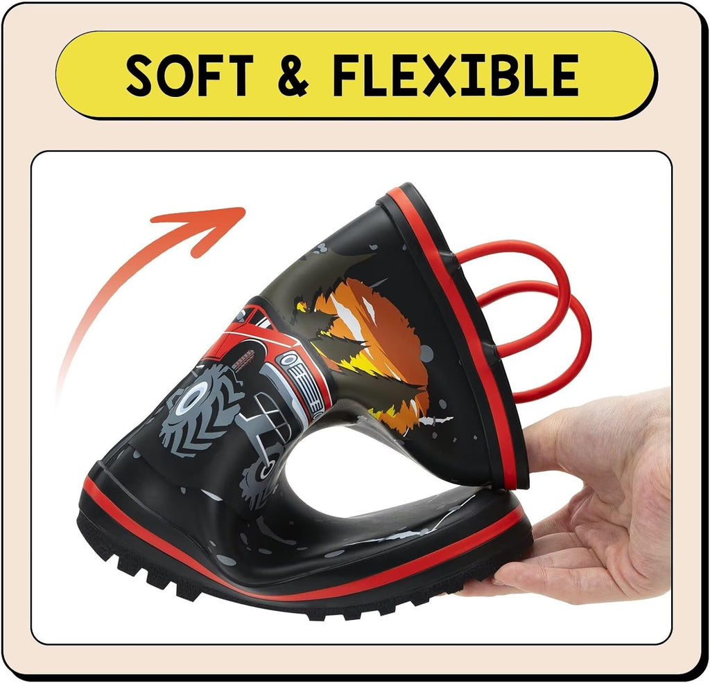 Toddler Rain Boots Kids Rubber Boots