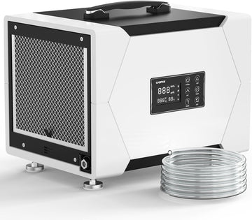 Crawl Space Dehumidifier with Pump and Drain Hose, 80 Pint Crawlspace Dehumidifier for Commercial, Basement